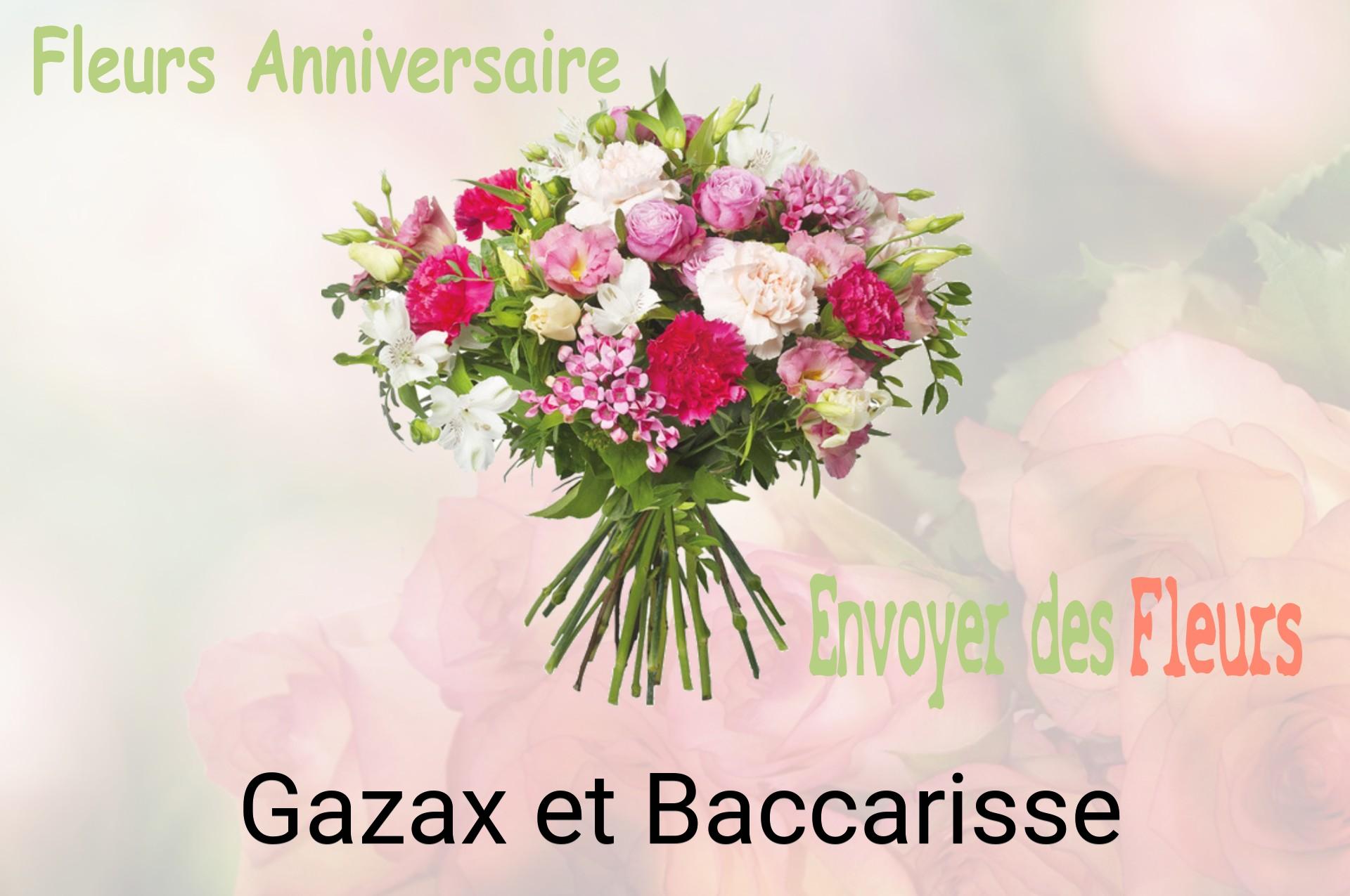 Bouquet de fleurs d’anniversaire livré à Gazax-et-Baccarisse