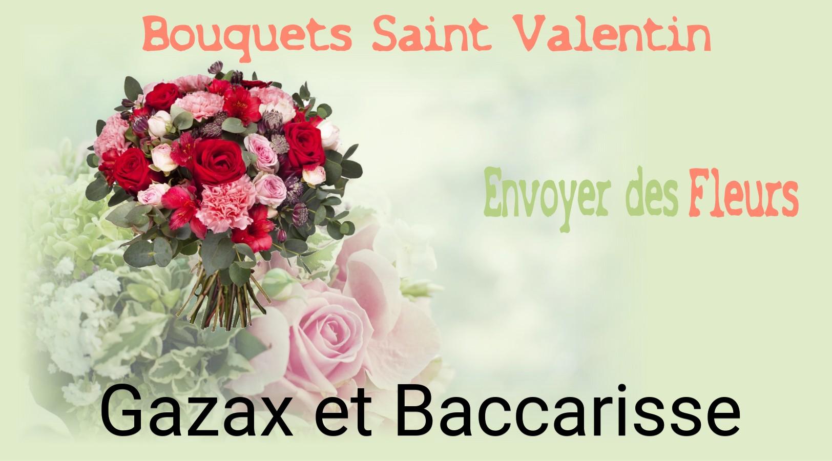 Roses de Saint-Valentin livrées à Gazax-et-Baccarisse